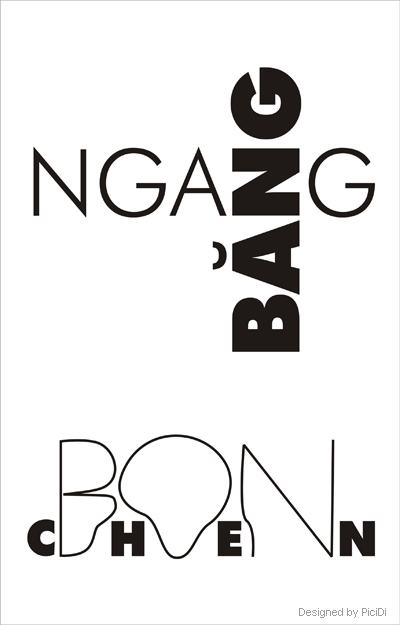 Chữ B - Băng ngang - Bon chen